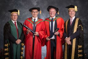 Honorary Graduates, Dr Martin O'Neill and Dr Michael O'Neill