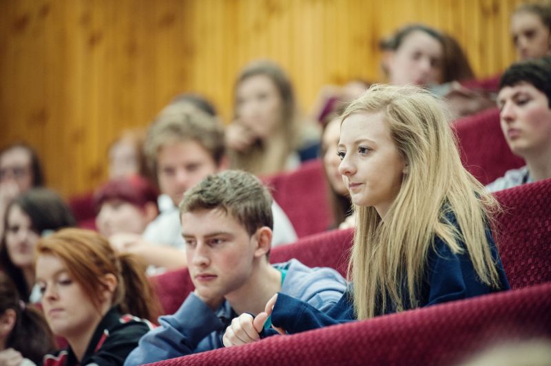 Lecture theatre at Coleraine