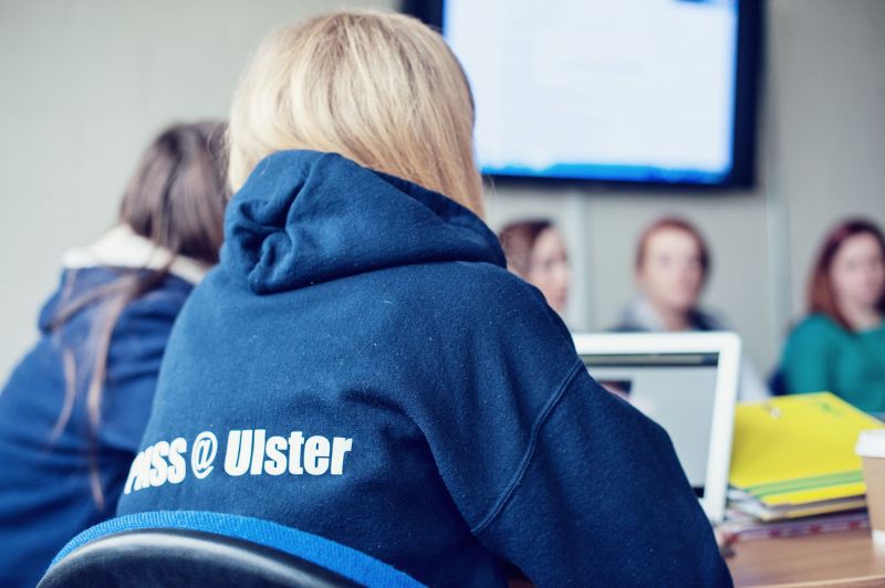 Psychology students at Coleraine