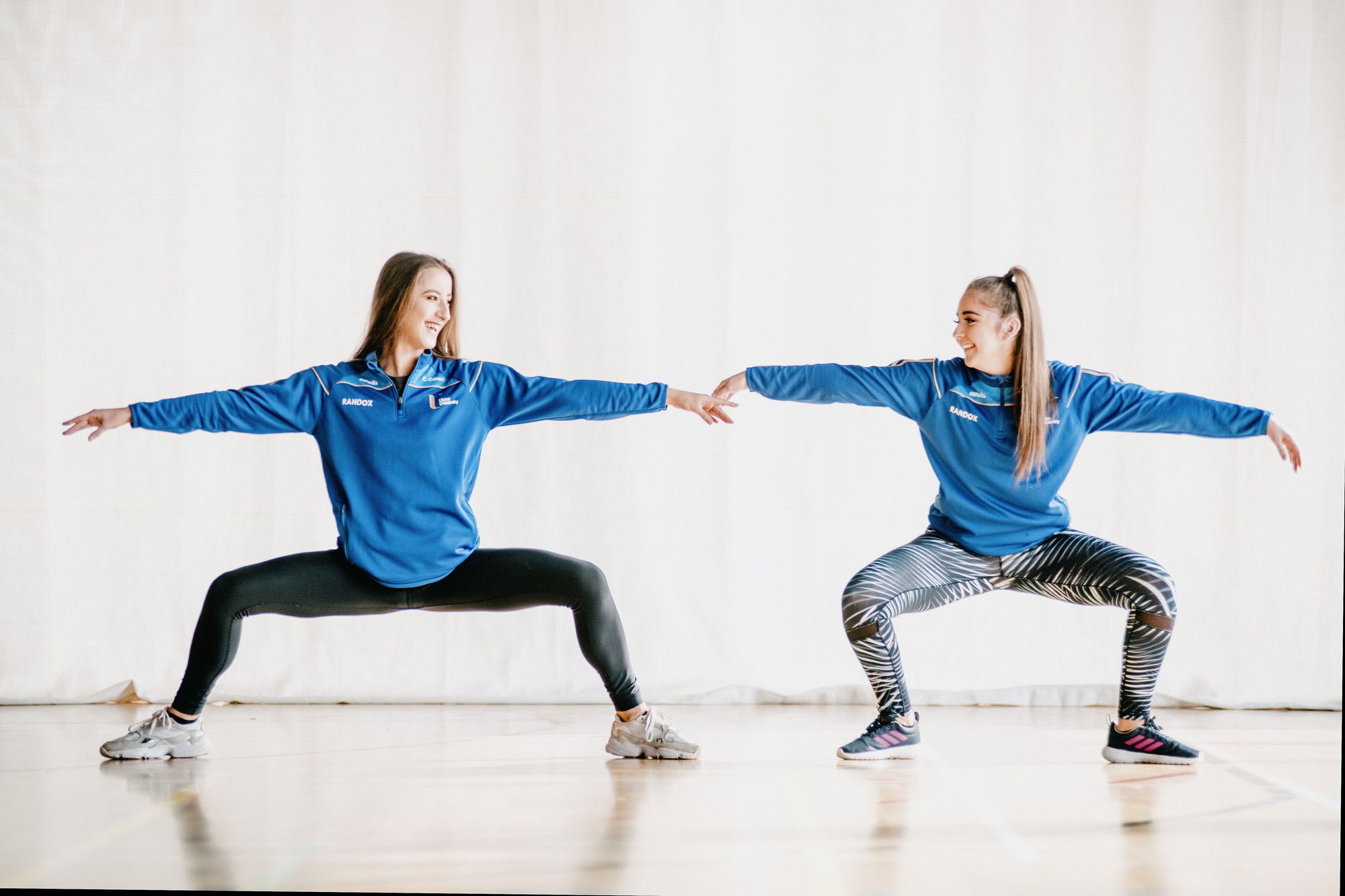 Students dancing
