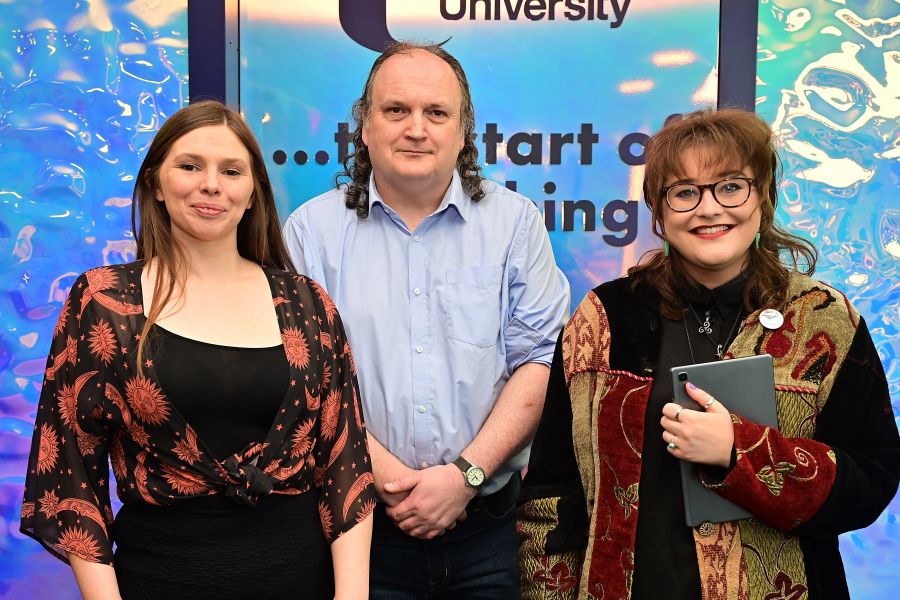 Poetry in Motion: Ulster University and Translink celebrate the power of words with live poetry reading in Coleraine   image