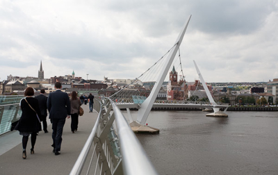The Derry~Londonderry Peace Bridge