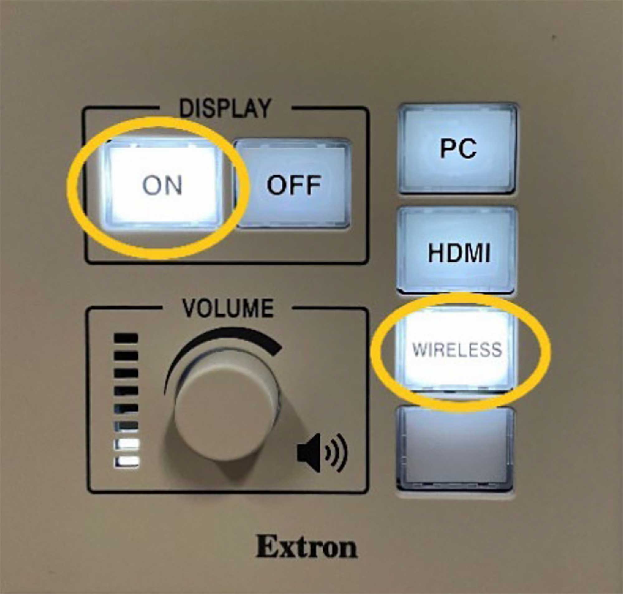 extron panel