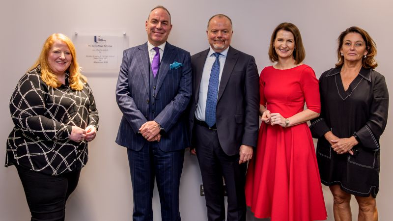 Ulster University celebrates launch of new Centre for Legal Technology image
