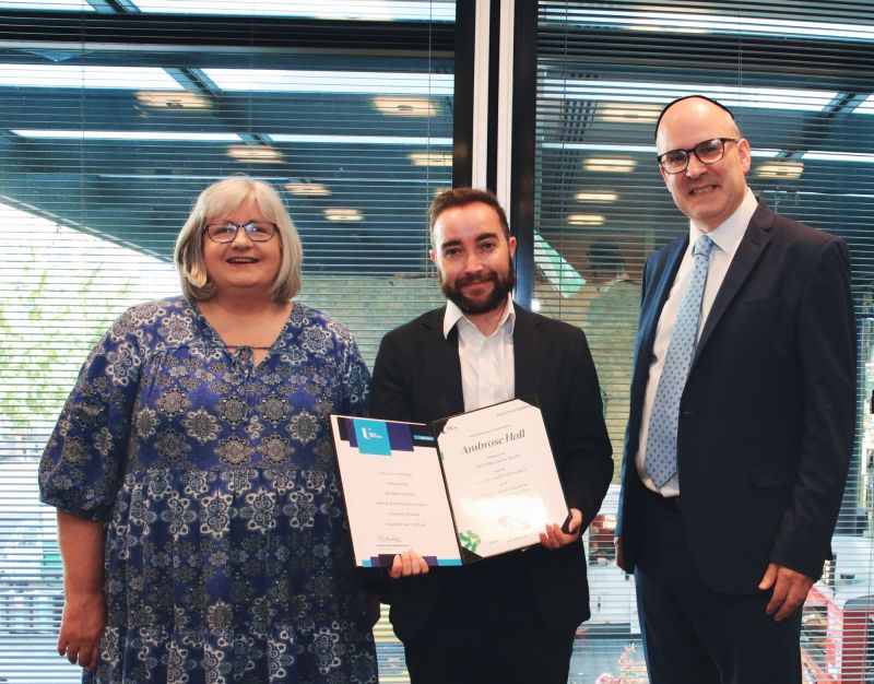 Postgraduate talent recognised with A&O Shearman award  image