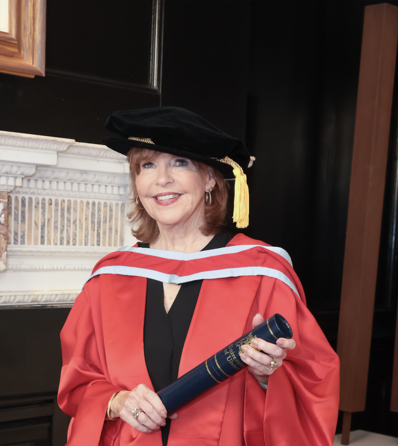 US Entrepreneur and Peace Advocate Susan Ann Davis Receives Honorary Doctorate image