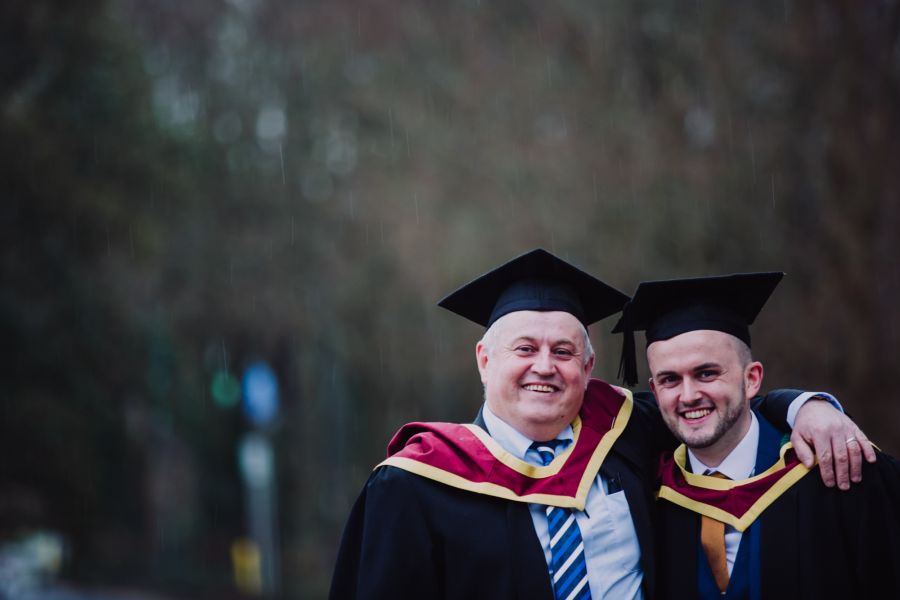 Family Affair for Father and Son Business Graduates image