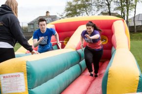 Block Wars - old style sports day at Magee