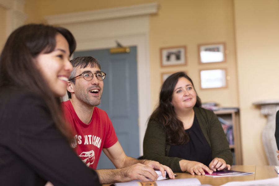 PhD graduates Daire McGill and Cathy Bollaert have chapters published in Transitional and Transformative Justice: Critical and International Perspectives image