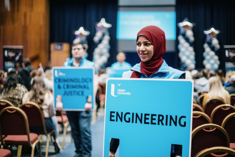 Applicant Day at Ulster University (Jordanstown campus)