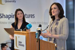 Northern Ireland Secretary of State visits Ulster University