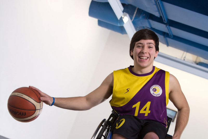 Donations from graduates and staff support Luke’s sporting success image