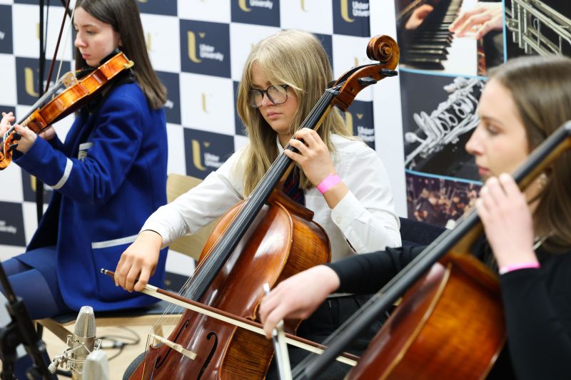 City of Belfast Youth Orchestra Rehearsal image