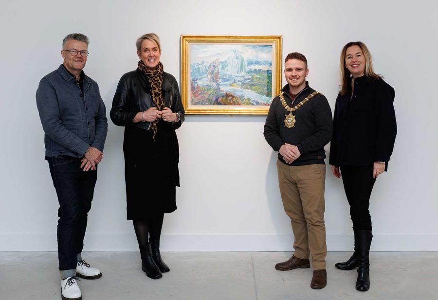 Jack Butler Yeats Masterpiece on display at Ulster University for Art Unwrapped 2023 image