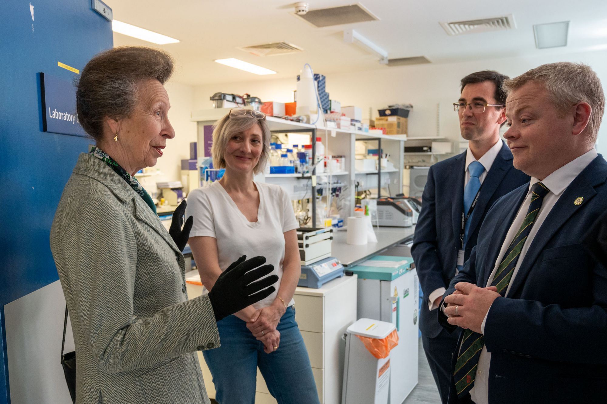 Her Royal Highness The Princess Royal Visits C-TRIC at Altnagelvin Hospital image