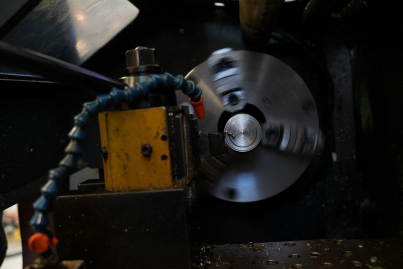Metal chippings in industrial machinery 