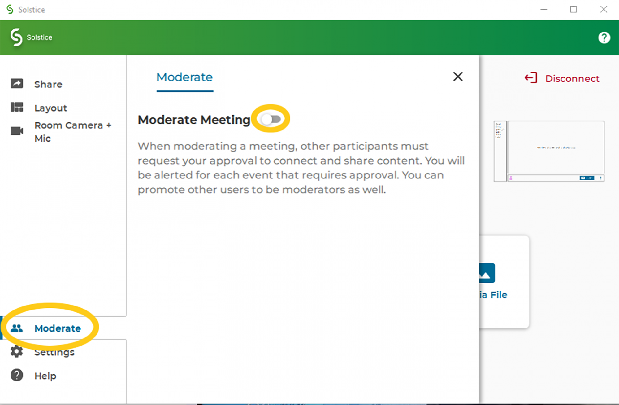 Moderate image