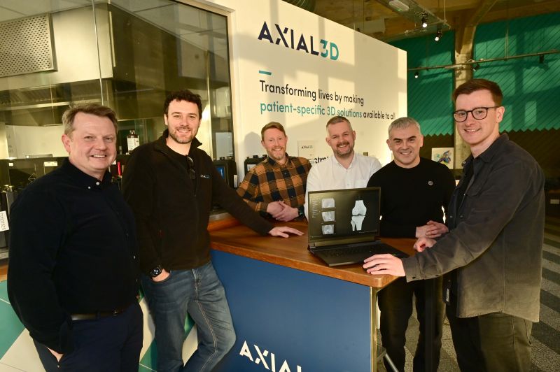 Ulster University and Axial3D achieve double ‘Outstanding’ recognition from Innovate UK for AI innovation in orthopaedic surgery