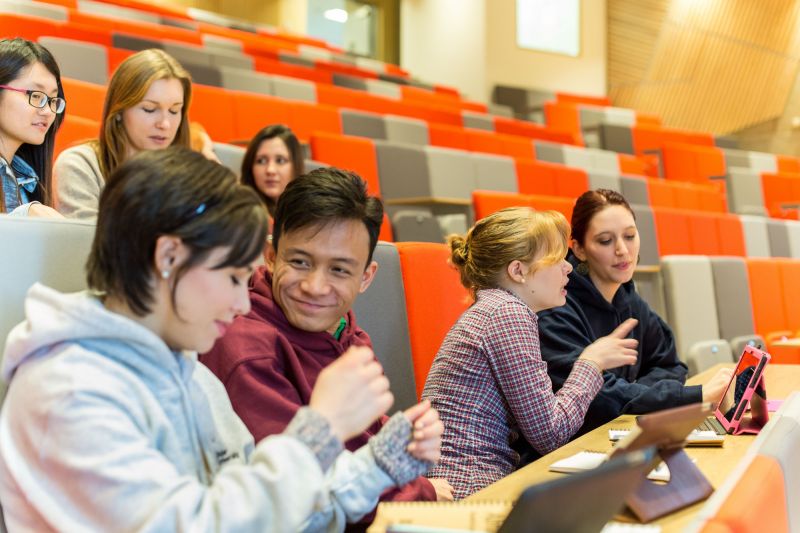 International students at Coleraine