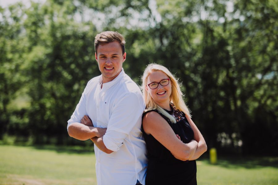Sibling success at Ulster University summer graduation image
