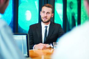 Business student interview