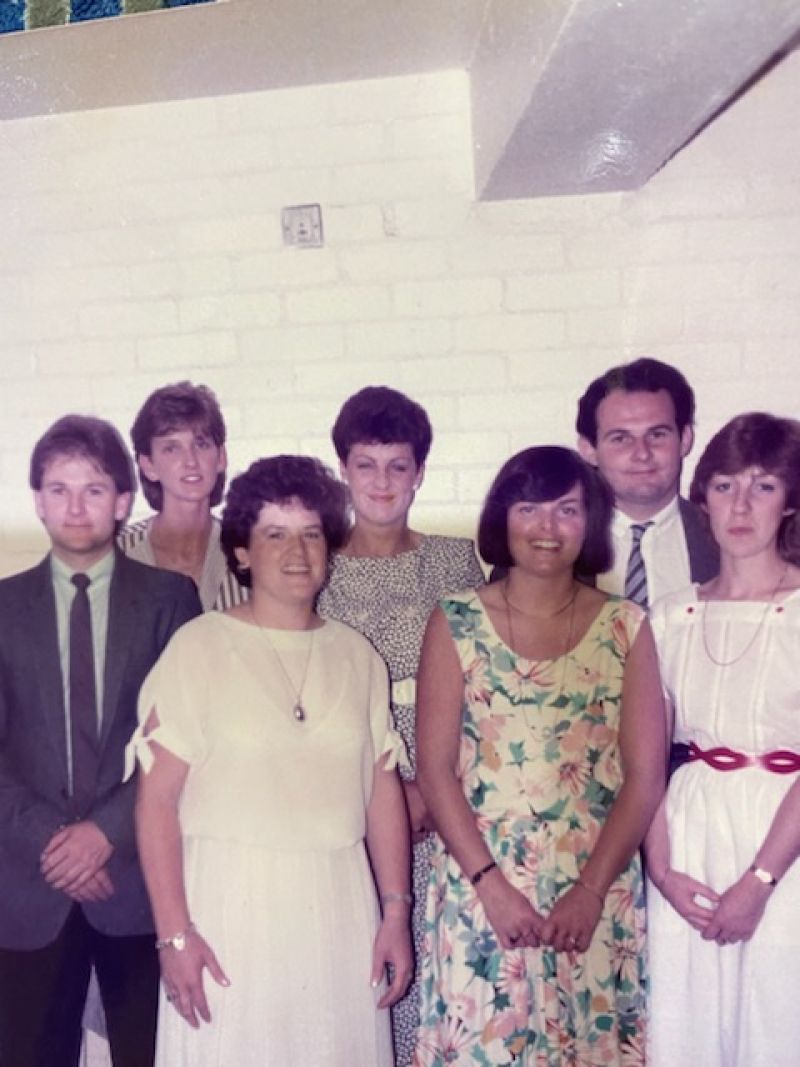 Karen Flanagan and friends