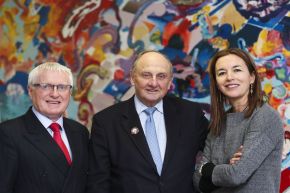 Sir Richard Needham delivers Civic Lecture