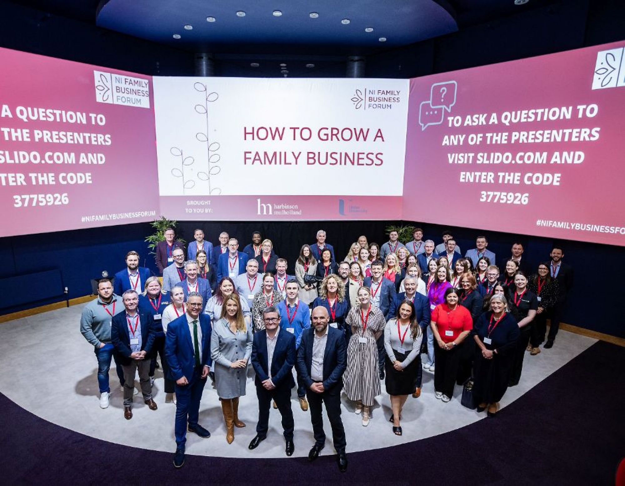 Image of attendees at NI Family Business Forum