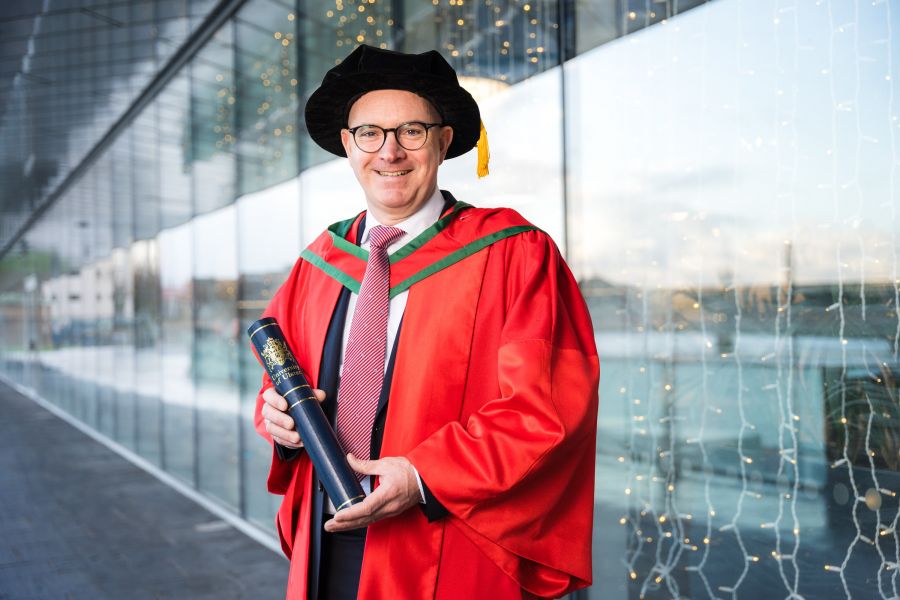 FinTrU founder Darragh McCarthy receives Honorary Doctorate in recognition of highly impactful leadership     image