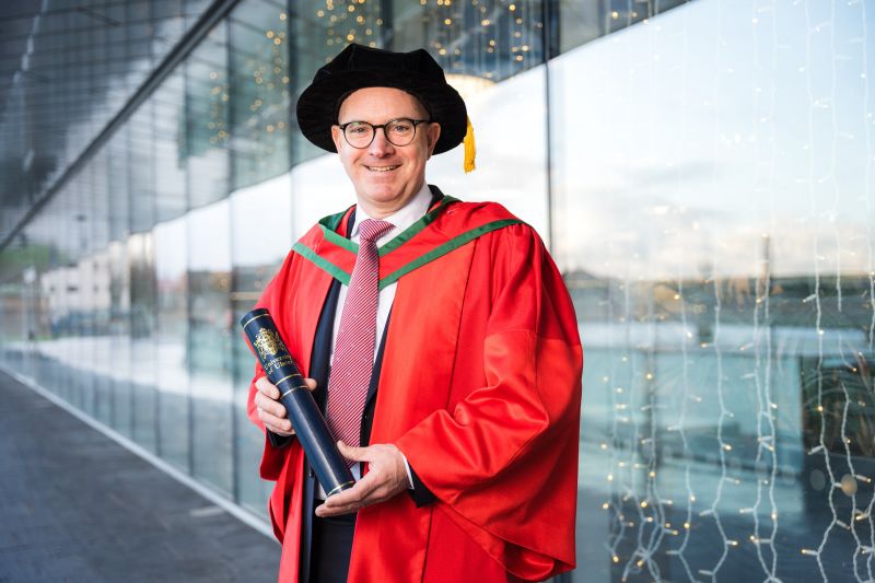 FinTrU founder Darragh McCarthy receives Honorary Doctorate in recognition of highly impactful leadership     image