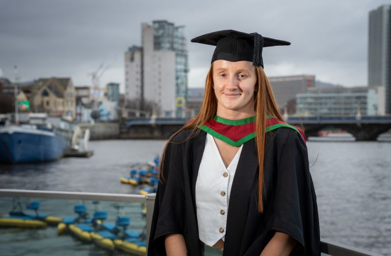 Class of 2025: European champion and Olympian Danielle Hill achieves Master’s degree with distinction image