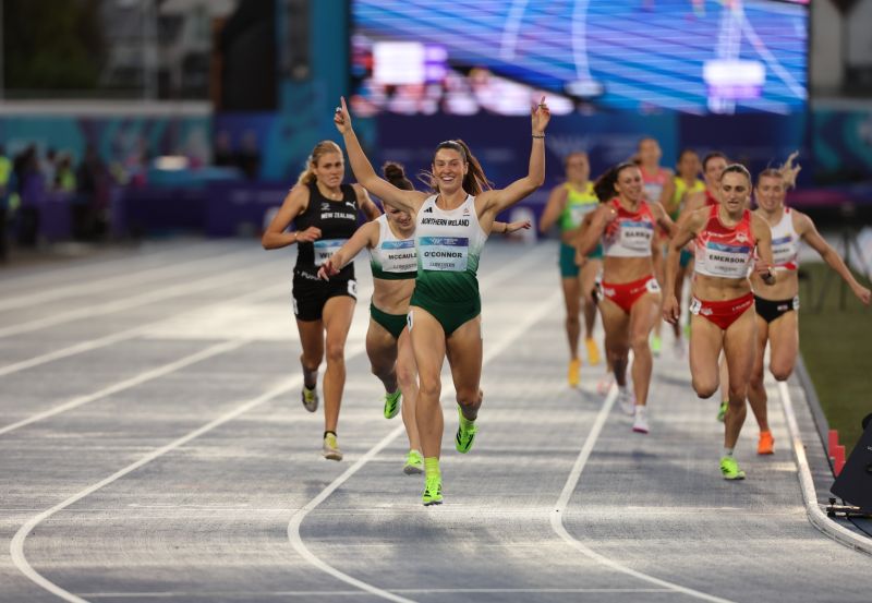 Ulster University alumna Kate O'Connor strikes Commonwealth gold image