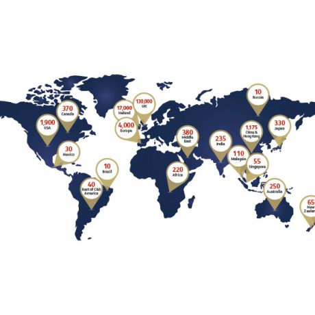 Worldwide connections
