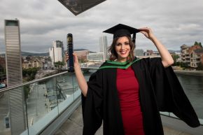 Ulster University graduate’s cancer treatment inspires a career in radiography