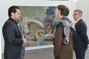 Global recognition for Ulster University art graduate