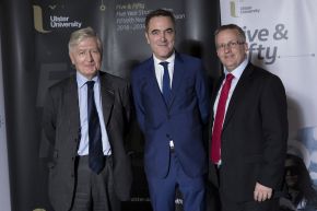 Dr Christopher Moran delivers the annual Chancellor's lecture