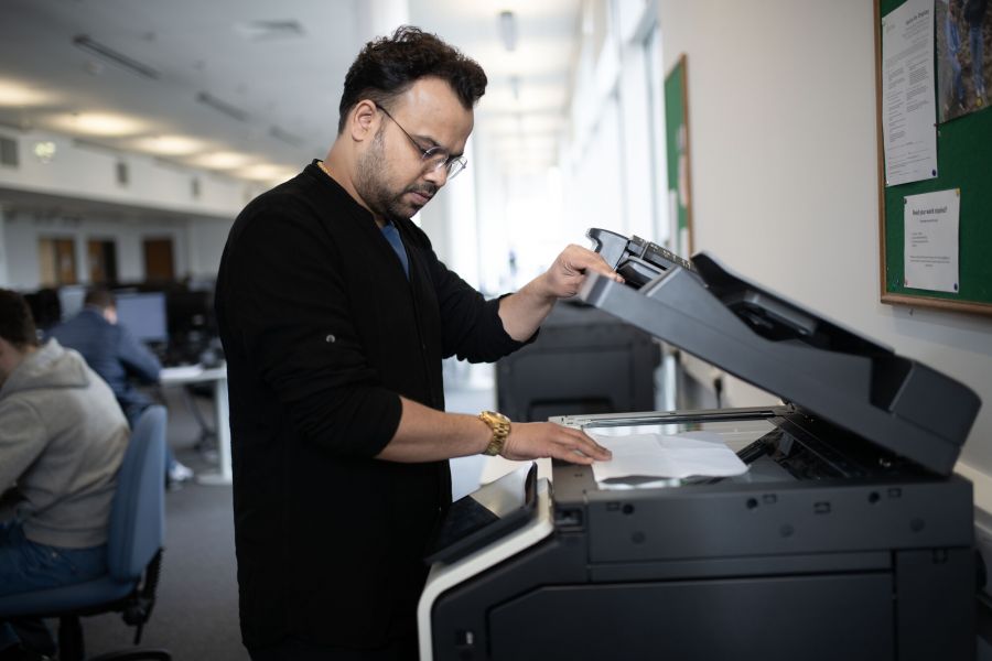 Print, Copy, Scan image
