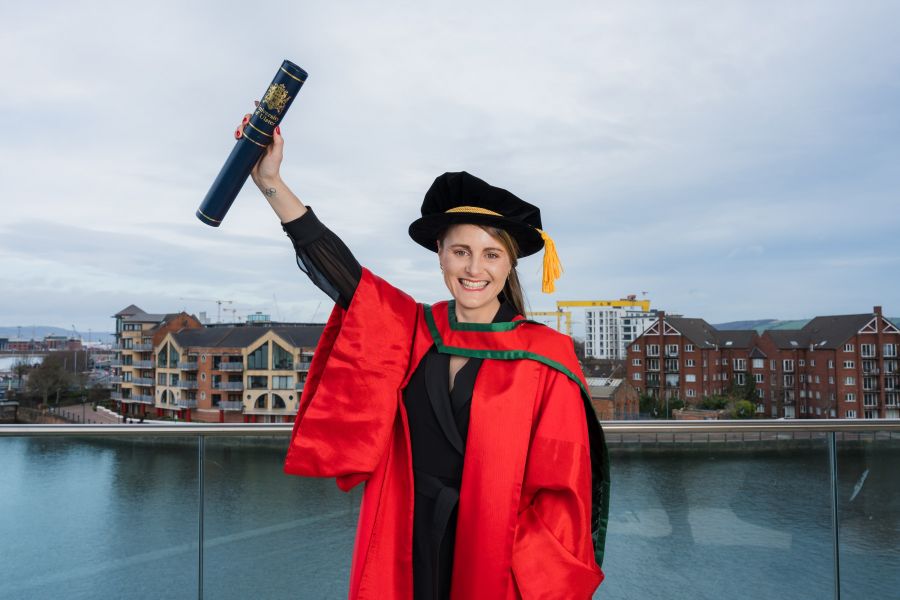 European champion runner Ciara Mageean caps off an incredible year with Honorary Doctorate from Ulster University  image