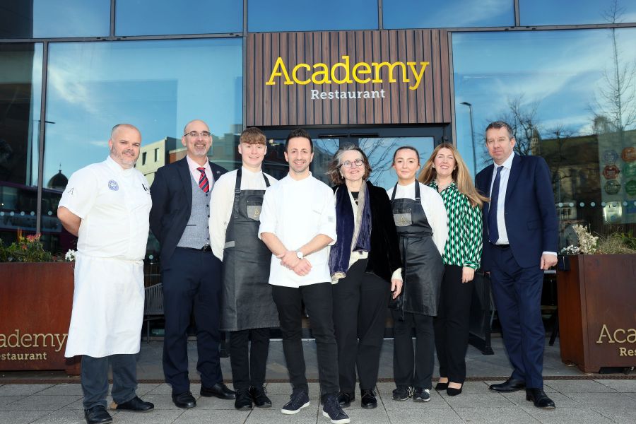 A taste of Italy as Danilo Cortellini serves up a fitting tribute to the late Antonio Carluccio at Ulster University’s Academy Restaurant  image
