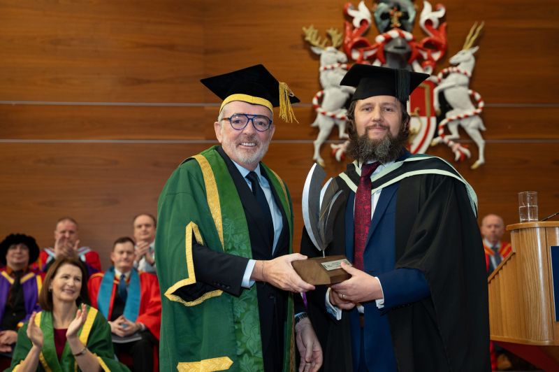 Class of 2025: Investigative journalist and author Sam McBride named Ulster University Distinguished Graduate of the Year