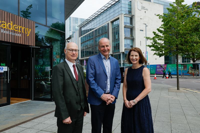 Ulster University welcomes Taoiseach Micheál Martin as core host venue of the Fleadh Cheoil na hÉireann   image