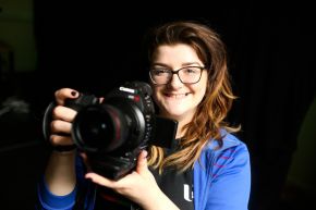 Aspiring young film maker one of the first to graduate from Ulster University's new Cinematic Arts course