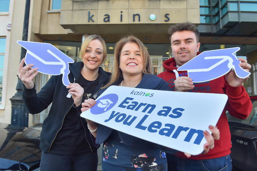 Kainos invest in future tech talent in partnership with Ulster University image