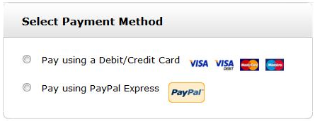 Select Payment Method