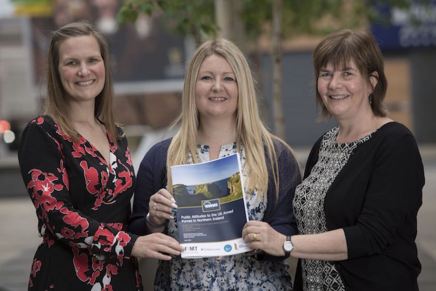 Ulster University study shows majority of people in NI respect the Armed Forces image