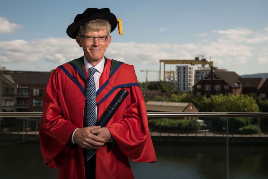 HBO Vice President honoured by Ulster University  image