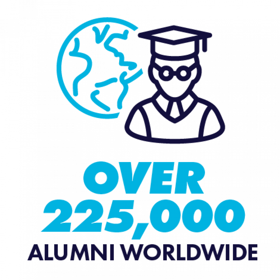 Over 215,000 Alumni Worldwide