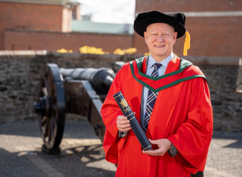 Class of 2025: Managing Director of Nuprint Technologies Gavin Killeen MBE DL Awarded Honorary Doctorate image