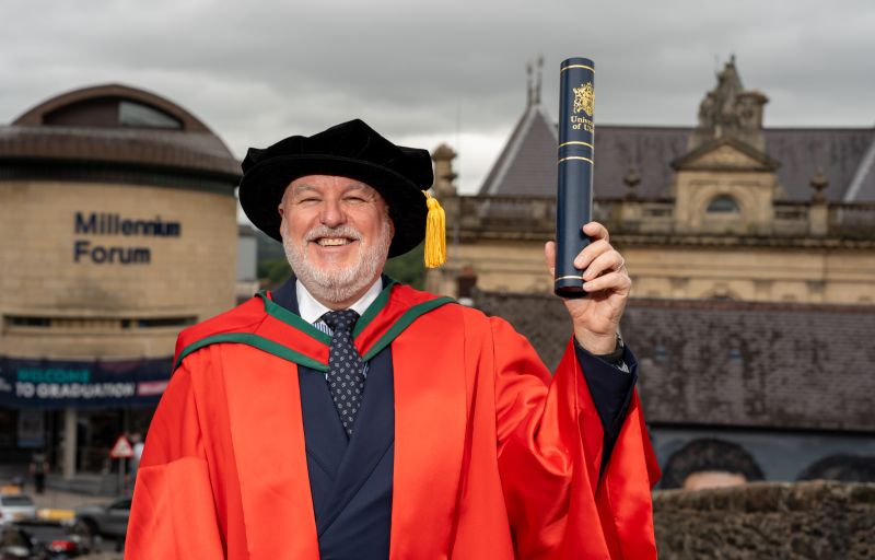 Ulster University recognises Derry~Londonderry entrepreneur  image