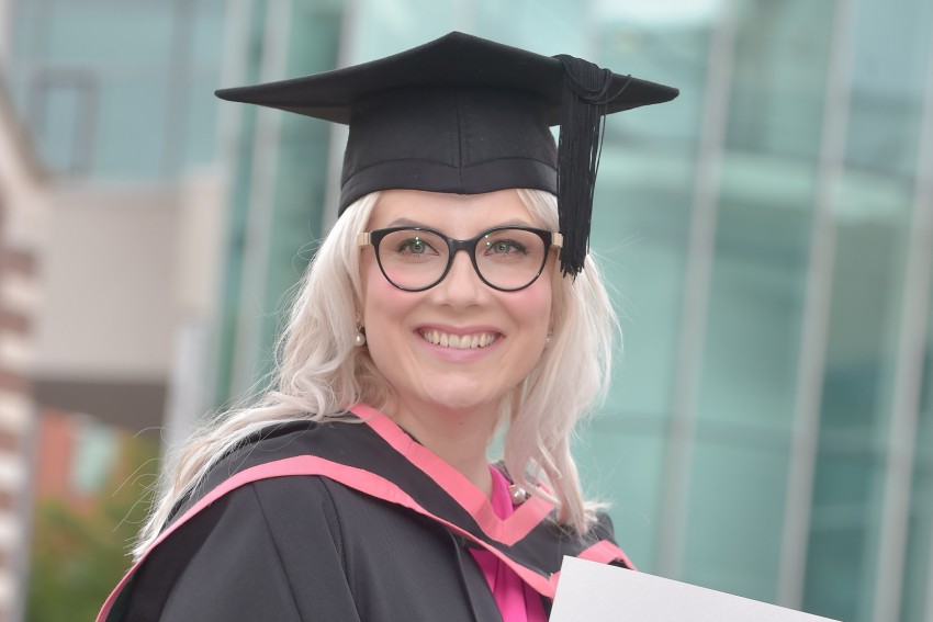 Ulster University graduate, Katri Helka